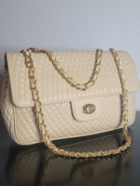 Bally Handbags - BALLY Bag Chain Shoulder Bag Leather Bag